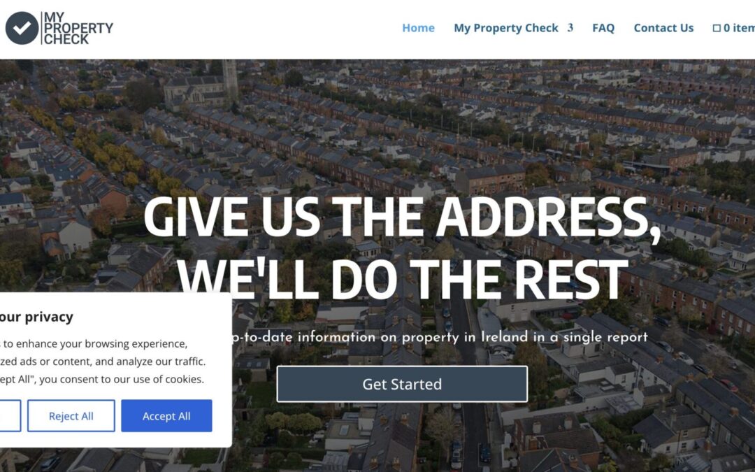 Web Design Case Study: My Property Check by Nua Web Design